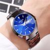 Reloj de hombre impermeable de una pieza marca suiza Reloj de moda coreana Reloj de cuarzo automático al por mayor hombres