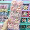 Diademas para el Cabello de Niños con Estrellas que Brillan en la Oscuridad de Celebridades de Internet, Lindas Diademas Rosas de Dibujos Animados para Niños, Accesorios para el Cabello de Estudiantes