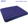 Cama de aire de viaje cama inflable flocado colchón inflable portátil para exteriores 24 agujeros 40 agujeros 48 agujeros 56 agujeros colchoneta inflable a prueba de humedad