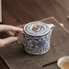 Conjunto de Chá Cerâmico Kung Fu Casa Bule Reto de Chá Bule Único Filtro Bule com Pegador de Mão tamanho pequeno Personalizado Individual Bule Especial Lote