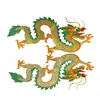 Dragón Chino Adhesivo Pegatina Permanente Cos Traje Tang Dinastía Han Pegatina de Tela Parche Bordado Pegatina Pieza Bordada Accesorios para Ropa de Espectáculo Venta al por Mayor
