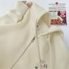 Design de Moda Consciência Suéter com Capuz Casaco Feminino Roupa Externa Manga Longa Fresco Capuz Top Hoodie Estampado Alto Senso