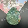 Cristal Natural Forma de Gota Piedra para Pulgar Jade Ágata Piedra Nomeolvides Masajeador de Dedos Piedra de Yoga Piedra de Descompresión Mayoreo