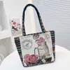 Comercio Exterior al por Mayor Nuevo Bolso Étnico de Elefante Matai para Mujer Bolso de Mano Simple para el Trabajo Bolso de Lona Bordado Bolso Pequeño Transfronterizo