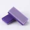Tabla exfoliante para pies con piedra pómez de espuma de PU, piedra de afilar de doble raya, dispositivo de pedicura para pies, lima para masaje de pies