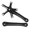 Carro de estrada furo quadrado prato de dente de pedivela bicicleta dobrável placa de alumínio placa de aço 39t50T plato único e duplo modificado 165mm.