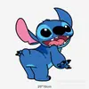 Calcomanía Impermeable para Coche Motocicleta Eléctrica Dibujos Animados Lilo y Stitch Cubre Arañazos Calcomanía Anime para Coche