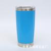 Vaso de plástico en aerosol de acero inoxidable de 20 oz personalizado para coche, vaso de cerveza, termo para coche para exteriores, vaso de hielo al vacío doble