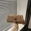 Estilo Coreano Design Personalizado 2026 Inverno Nova Moda Tendência Simples Versátil Casual Bolsa de Ombro Bolsa Transversal