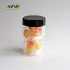 Frasco para Hornear Suplemento Alimenticio Infantil de 280ml, Tapa de Encaje Dentada, Botella de Plástico para Dulces, Frasco de Galletas