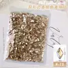 Taladro para Uñas Color Champagne Explosivo Red de Internet Mini Pequeño Forma Plana Broca Super Brillante Piedra de Pedrería Decoración para Uñas