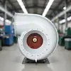 Ventilador centrífugo F4-72 reforçado com plástico de fibra de vidro da marca Changyuan, ventilador anticorrosivo, impulsor de plástico reforçado com fibra de vidro, carcaça de plástico reforçado com fibra de vidro