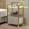 Carrito para Salón de Belleza, Carrito Pequeño para Salón de Belleza, Carrito para Equipo de Tatuaje, Carrito de Almacenamiento Móvil, Carrito de Herramientas para Salón de Peluquería