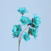 Prata de flor colada à mão de Yunnan sino de flor flor de sino estilo chinês arte diy arranjo de flores material de flor decoração de casa ornamentos de casa de temporada