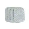 Pano de Prato de Arame de Aço para Uso na Cozinha, Pano de Prato de Fio de Algodão com Arame Prateado, Pano de Limpeza de Camada Dupla Não Absorvente de Óleo, Ferramenta Mágica para Lavar Louça