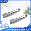 Pinza para el pelo electrochapada estilo coreano al por mayor de fábrica 4.0 hebilla clip de joyería de acero inoxidable clip de ECG de doble función animal