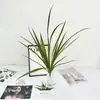 Novas Plantas Artificiais de Orquídea para Decoração de Casamento e Hotel, Adereços de Arranjo de Flores de Planta Verde, Fotografia de Planta Verde e Cenário para Fotos, Folhas Artificiais