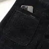 Jaqueta Masculina Nova para Primavera e Outono, Estilo Casual de Negócios para Pais de Meia-Idade, Jaqueta de Jacquard Chenille de Lapela de Botão Único