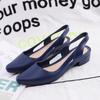 Sandalias Casuales de Moda Nueva para Mujer Estilo Coreano Boca Baja Plástico Plano Hilo de Moler Ropa Exterior Celebridad de Internet Sandalias de Playa de Gelatina