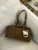 Bolso Retro Simple de Axila para Mujer 2025 Otoño e Invierno Nuevo Bolso de Mano de Moda Bolso Tote de Hombro de Alta Gama para Viajes