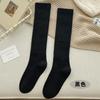 Calcetines Zhuji para Mujer Otoño e Invierno Calcetines hasta la Pantorrilla Estilo Preppy Medias JK Estudiantes Micro-Presión Adelgazantes Calcetines de Color Puro Venta al por Mayor para Mujer