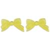 30 * 45mm transparente não poroso jelly color bow diy cocar artesanal acessórios para o cabelo material de cola creme
