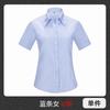 Traje de Camisa Profesional de Manga Corta para Hombre de Verano Accesorio de Venta Ropa de Raya Fina LOGOTIPO Bordado Camisas para Hombre y Mujer