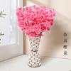 Ramas de Cerezo en Flor de Simulación Flores de Cerezo Cortas de Plástico Decoración de Boda Ramas de Flor de Durazno Flor de Pera Árbol de Piso para Sala de Estar Enredadera
