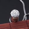 Joyería de plata esterlina S925 al por mayor mantra de seis sílabas vajra Anita Buda plata tailandesa colgante gabob para hombres y mujeres