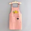Delantal de Cocina para el Hogar Nuevo y de Moda Taller de Fábrica Después del Trabajo Cocina Trasera Catering Resistente a las Manchas Ropa de Trabajo Impresión