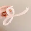 Pinza para el cabello de alta gama estilo coreano para mujer, Pinza de tiburón versátil para el cabello, Pasador grande de lujo