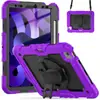Adequado para iPad Air4 com Suporte para Caneta, Capa Protetora de Tablet Totalmente Integrada Anti-Queda, Capa com Pulseira Rotativa para Apple Pro11