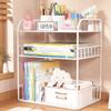 Librero de Escritorio, Estante de Almacenamiento de Escritorio, Organizador de Escritorio de Oficina, Mesa de Comedor, Armario, Escritorio de Dormitorio, Estante de Múltiples Capas, Estación de Trabajo