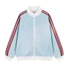 Sudadera Cardigan Tres Rayas Nueva para Hombre Otoño 2026, Chaqueta de Béisbol de Moda Juvenil Holgada con Cuello Alto
