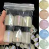 Atacado Transfronteiriço Pó Polarizado 10g Pó de Mica Pó Aurora Sereia Resina DIY Fluir Arte de Unha Pó Perolado Iridescente