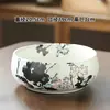Maceta Grande de Cerámica para Narcisos con Plato, Maceta de Loto, Hierba del Dinero, Maceta Hidropónica de Loto de Una Hoja, Maceta para Nenúfares