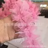 Encaje plisado de malla cifrada de cuatro líneas en forma de I doble, borde de encaje de hilo esponjoso de 8 cm de ancho, borde decorativo para abrigo, sombrero, zapatos DIY