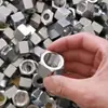 Processamento de Hardware Não Padrão Acessórios de Peças de Cobre Usinagem de Precisão Porcas de Aço Inoxidável Processamento em Torno CNC