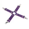 Juguetes Sexuales Sm, Esposas, Grilletes para Pies, Hebillas Cruzadas, Set de Bondage, Entrenamiento y Castigo para Parejas, Productos Alternativos para Adultos