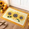 Alfombrilla de baño de alta gama, con patrón de conchas de sal marina estilo coreano, de felpa, antideslizante y absorbente, para el baño o el inodoro