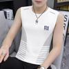 Marca de Moda Productos Genuinos Chaleco para Hombre Fresco como Hielo Malla Fresco Transpirable Verano Top sin Mangas Fitness Malla de Secado Rápido Sudadera