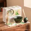 Set de matcha japonés de alta calidad, caja de regalo de cerámica, incluye batidor de té, producto popular transfronterizo, directo del fabricante, proveedor en stock