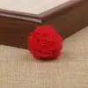 Milhão em estoque 2,5cm Tecido de Renda Gaze Bola de Gaze Bola de Cabelo Flor Artesanal Tecido de Flor Acessórios para Joias DIY Acessórios para Roupas
