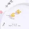Acessórios DIY Ouro Vietnamita de longa data Jade Cachorro Canela animal de desenho animado estudantes homens e mulheres orelhas grandes cordão de mão suficiente