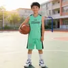 Conjunto de Uniforme de Basquete Infantil para Meninos e Meninas, Fantasias de Palco para Apresentações de Alunos do Jardim de Infância e Ensino Fundamental, Personalizável