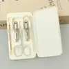 Conjunto de 5 peças de cortadores de unha transfronteiriço, conjunto de beleza para casa, conjunto de ferramentas de manicure, conjunto de cortadores de unha para presente