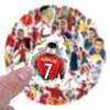 57 Adesivos de Grafite de Personagem Personalizados da Nova Estrela do Futebol Cristiano Ronaldo, Adesivos à Prova d'Água para Carro, Bagagem e Garrafas de Água