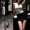 El Atuendo Versátil y Juguetón de la Secretaria Yilele Que Se Puede Usar con el Pecho al Descubierto, Uniforme de Aeromoza, Lencería Seductora, Deseo Puro, Ropa Sexy para Mujer