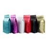 Bolsa de sellado de ocho lados de color aluminizado, bolsa de aluminio con autosellado, bolsa con autosellado, bolsa para envasado de alimentos con cebo, bolsa con cremallera, venta al por mayor