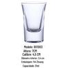 Copo de Shot para Bebidas Alcoólicas em Formato de Bala Ktv com Base Grossa Formato de Trompete Copo Swallow Shot 31ml Copo de Shot para Vinho Branco Shot